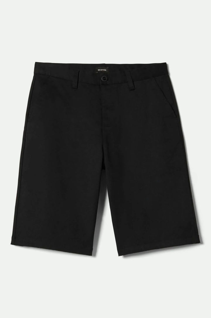 Brixton Choice Chino Baggy Short - Black