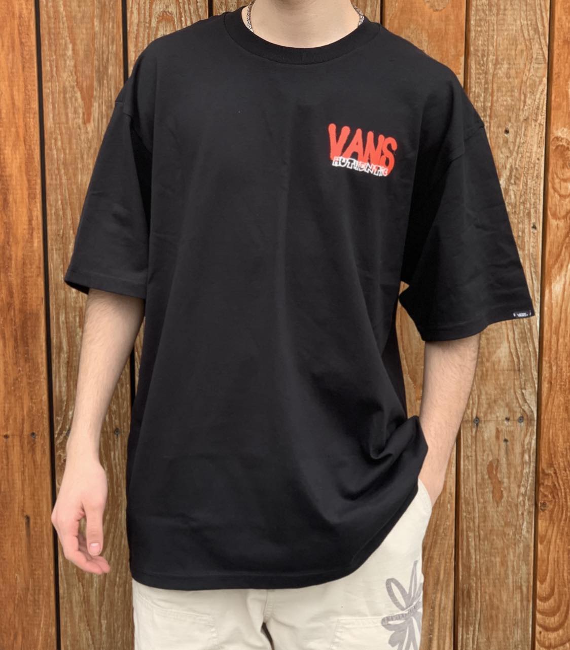 Vans Local Pub Spray Loose T-Shirt - Black
