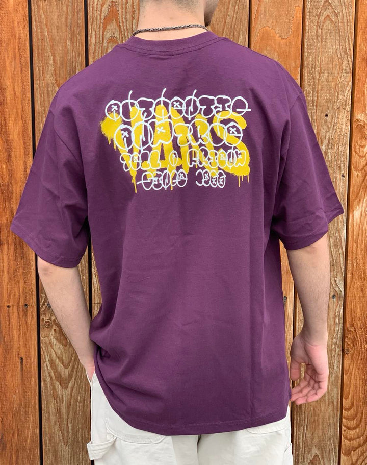 Vans Factory Spray Loose T-Shirt - Blackberry Wine