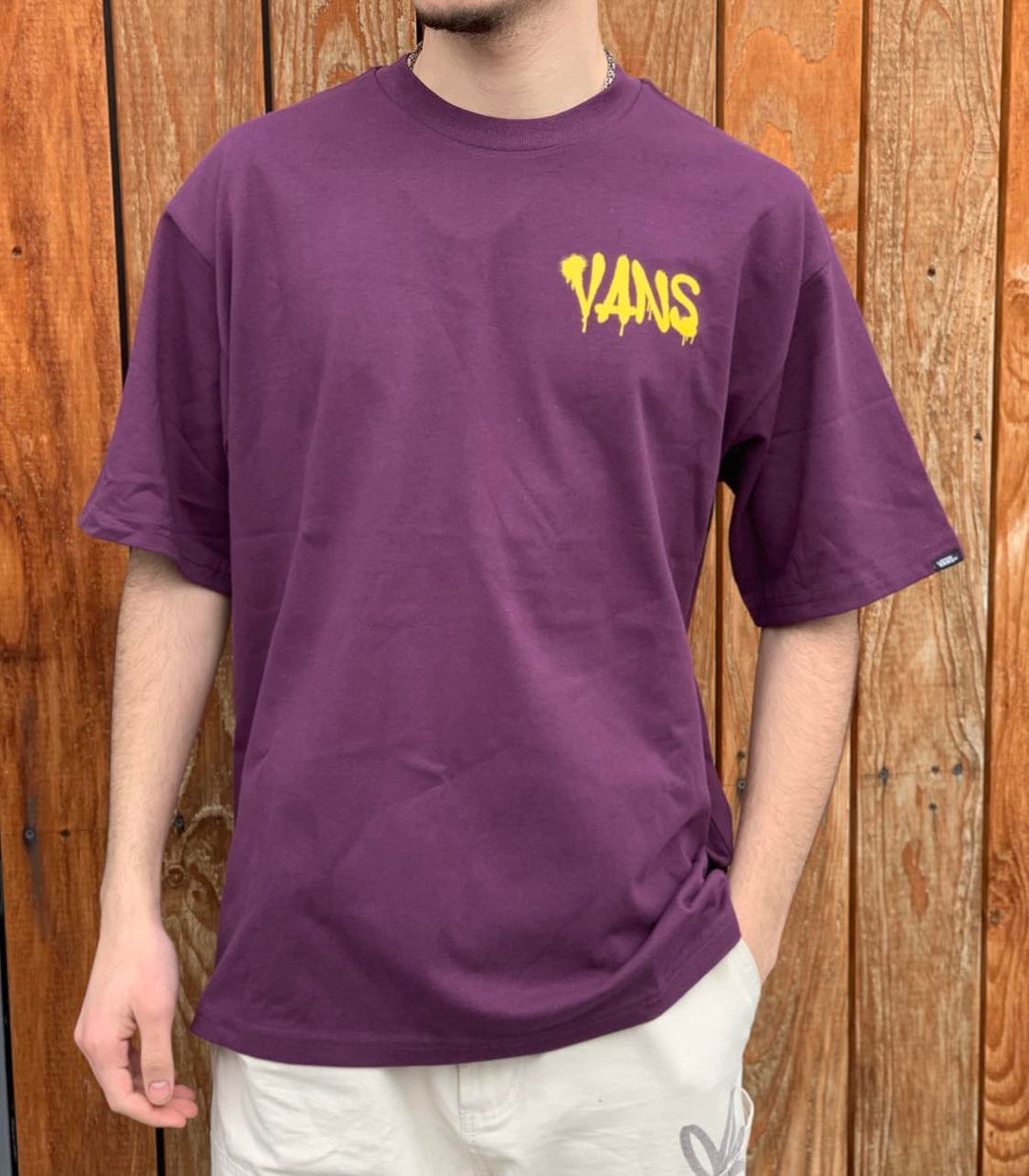 Vans Factory Spray Loose T-Shirt - Blackberry Wine