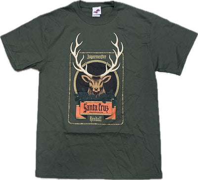 Santa Cruz Jägermeister Kendall T-Shirt Tee - Olive