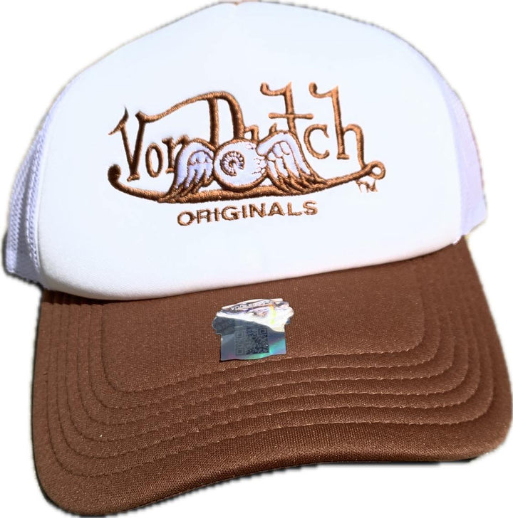 Von Dutch Soro Trucker Cap - White / White