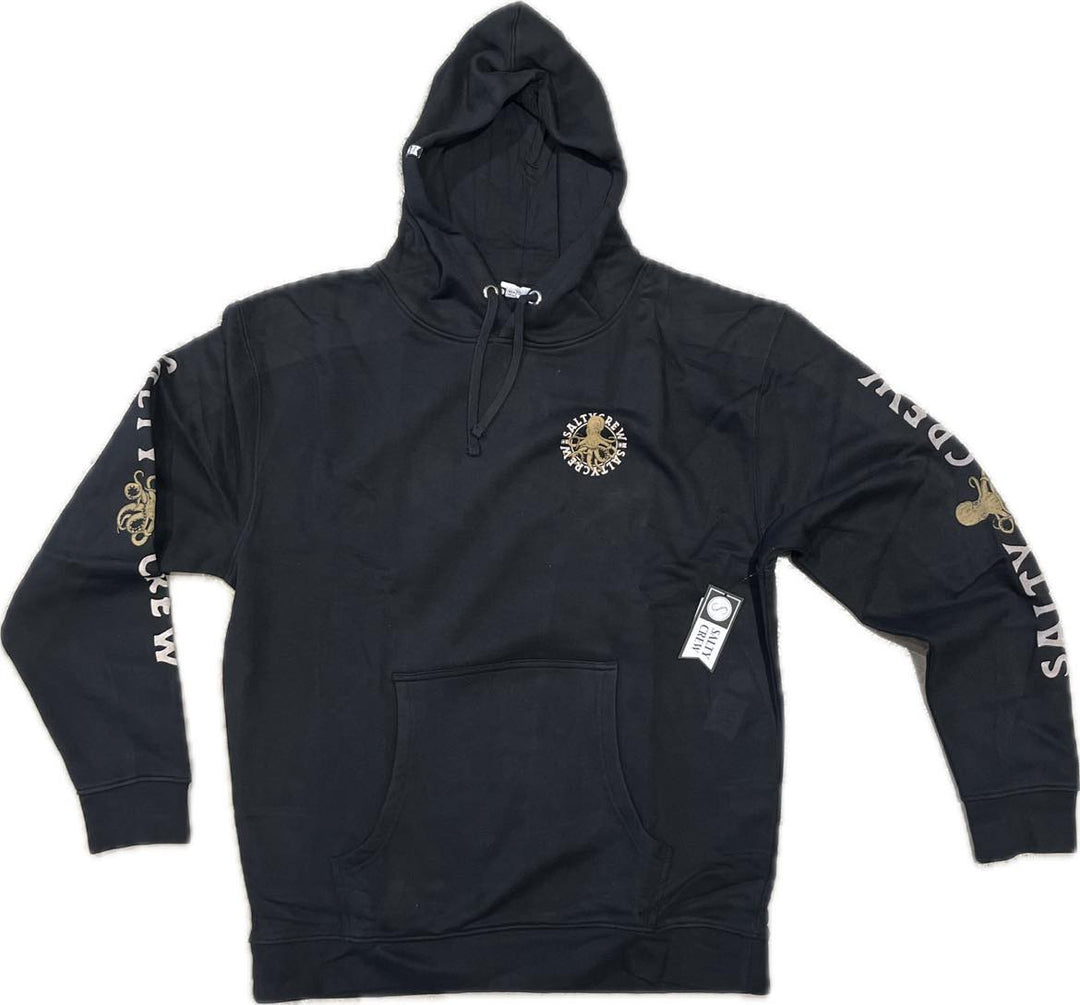 Salty Crew Tentacles Fleece Hoodie - Black