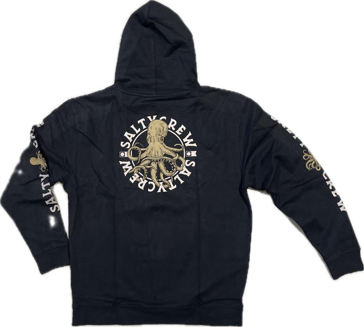 Salty Crew Tentacles Fleece Hoodie - Black