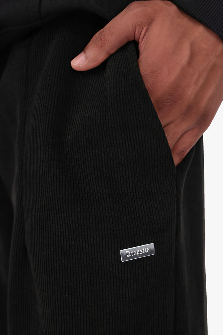 Dropsize SP-036 STRUCTURED JOGGER BLACK