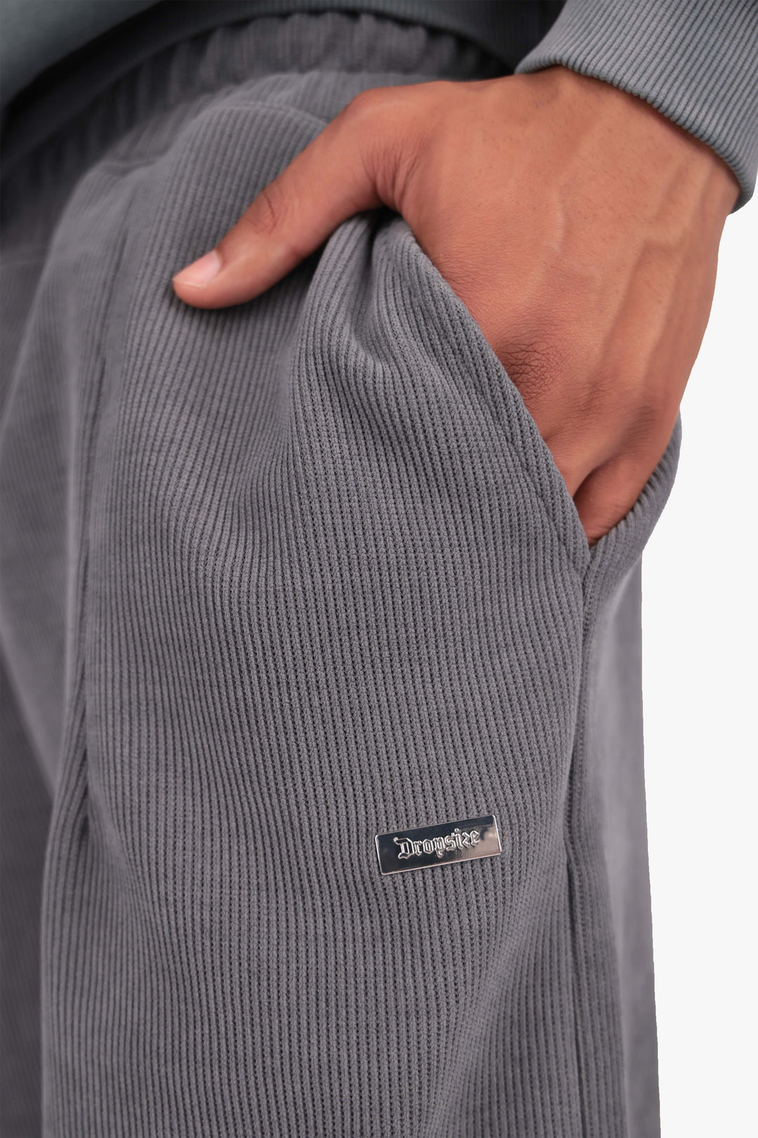 Dropsize SP-036 STRUCTURED JOGGER Steel Grey