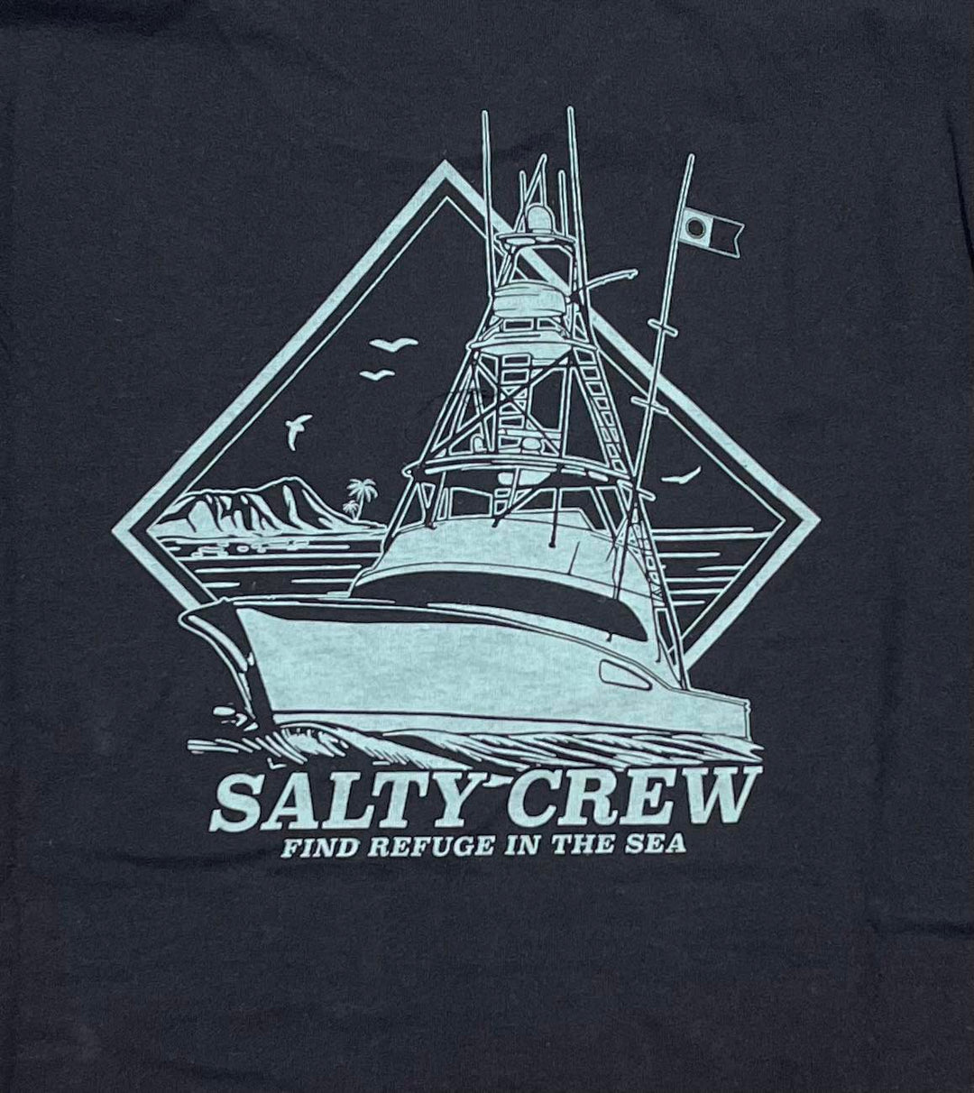 Salty Crew Vessel Classic T-Shirt - Black