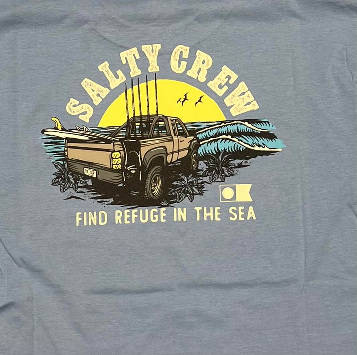 Salty Crew Lifted T-Shirt - Marine Blue