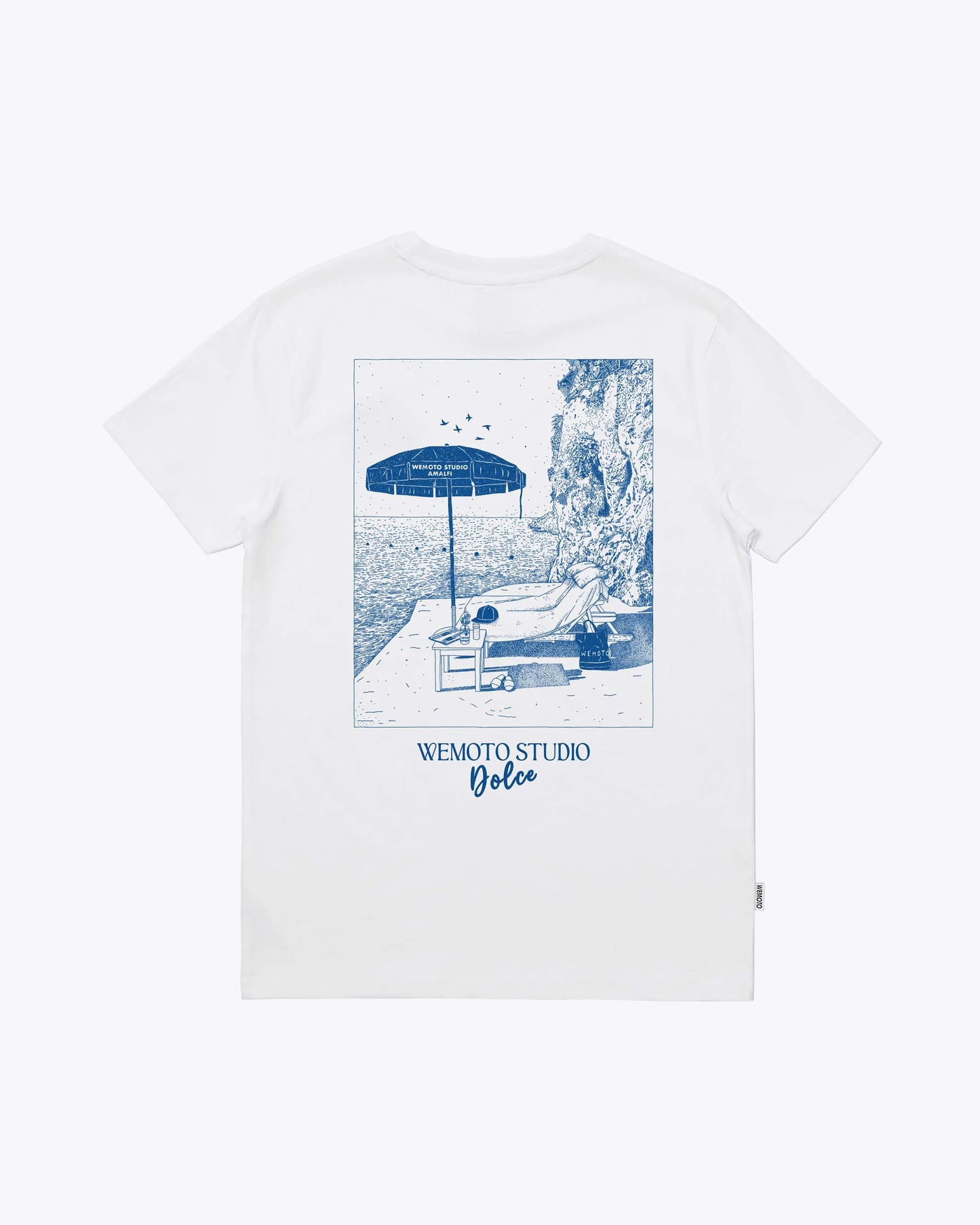 Wemoto Amalfi Tee T-Shirt White