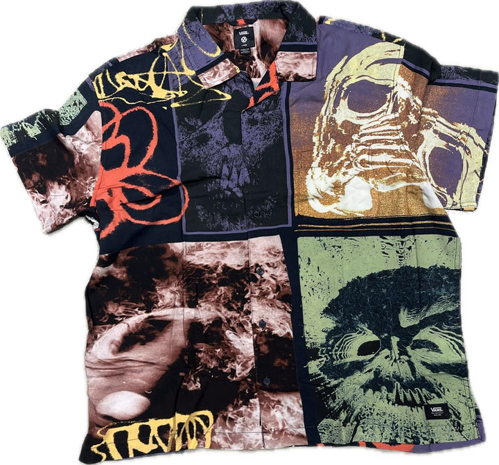 VANS Prospect  SS Wovens Kurzarm Hemd - Parisian Night