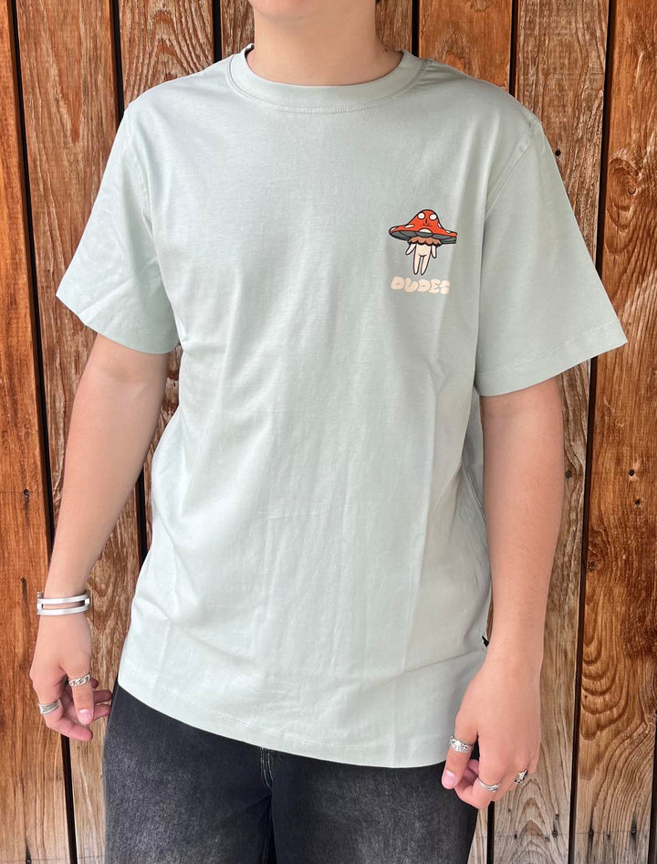 The Dudes Food For Thoughts T-Shirt - Aloe