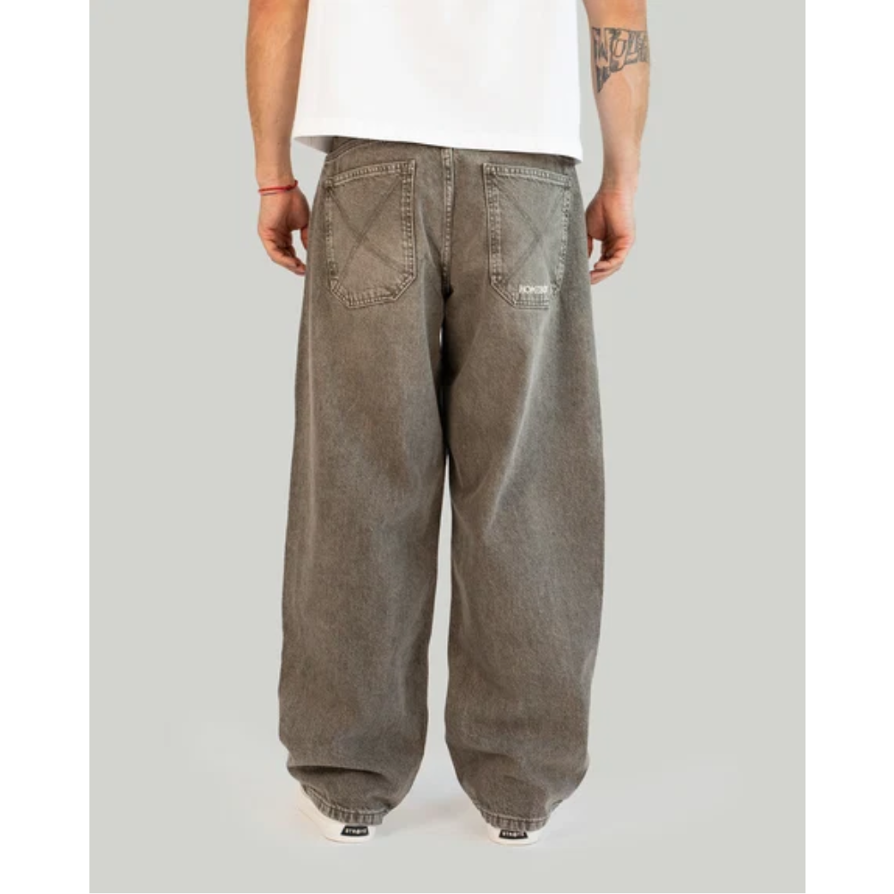 HomeBoy  Monster BAGGY Jeans Dye Denim - Khaki