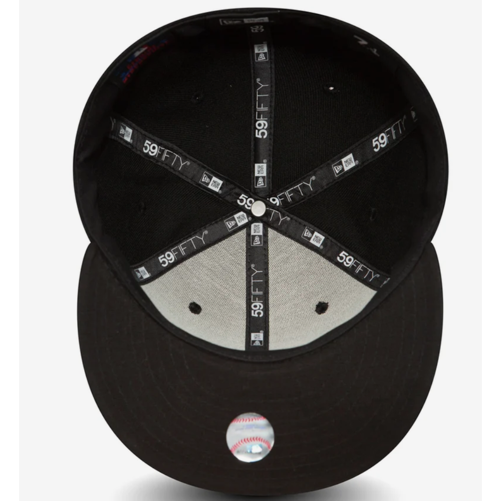 New Era 47495 LA Dodgers Authentic On Field Game 59FIFTY Fitted Cap - Black White