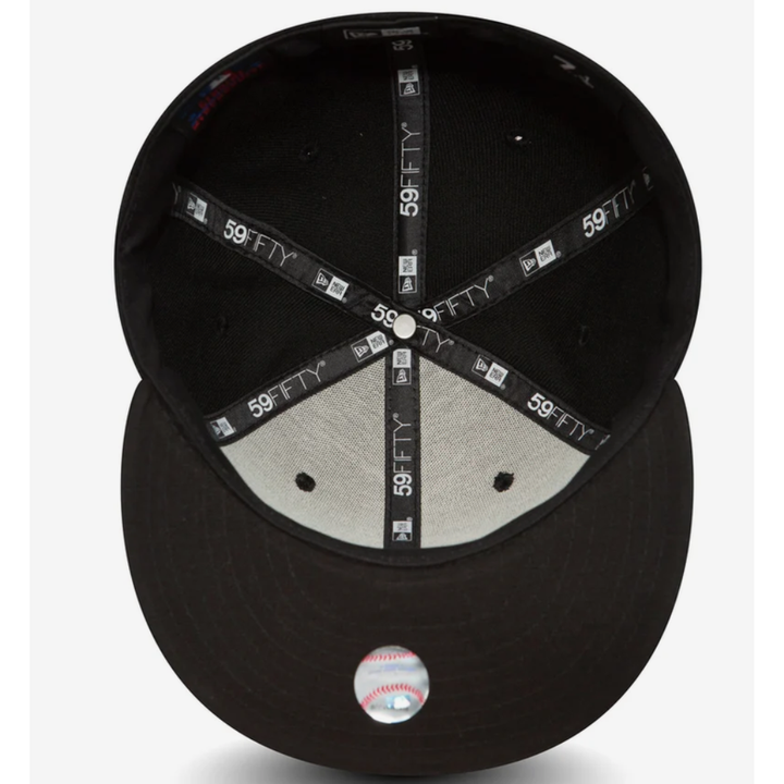 New Era 47495 LA Dodgers Authentic On Field Game 59FIFTY Fitted Cap - Black White