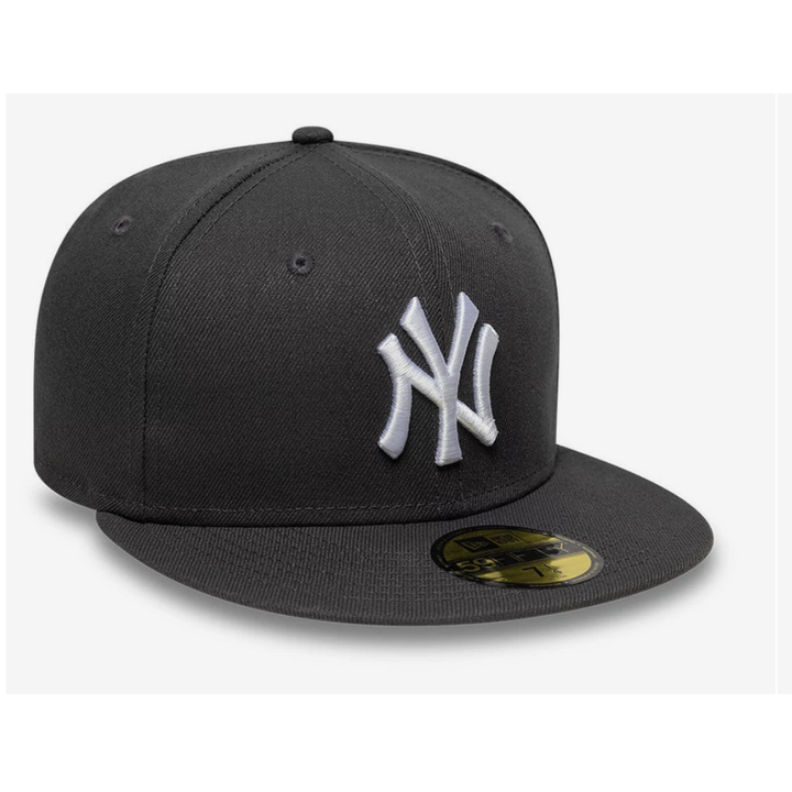 New Era 10761 New York Yankees 59FIFTY Fitted Cap - Grey White