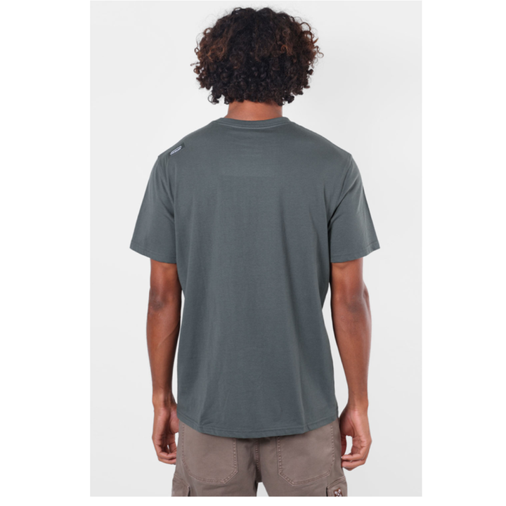 Oxbow Tebaz T-Shirt - Pewter Dunkel Grün