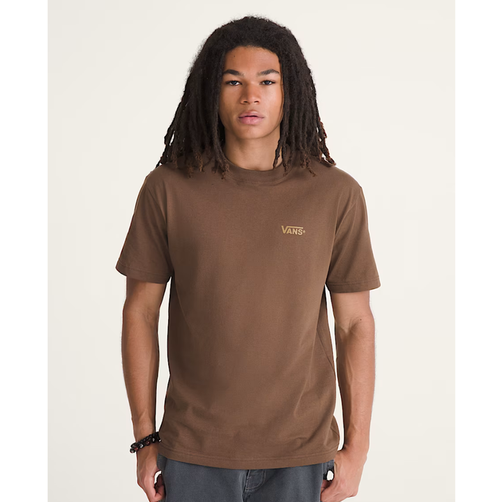 Vans New Left Chest T-Shirt - Braun