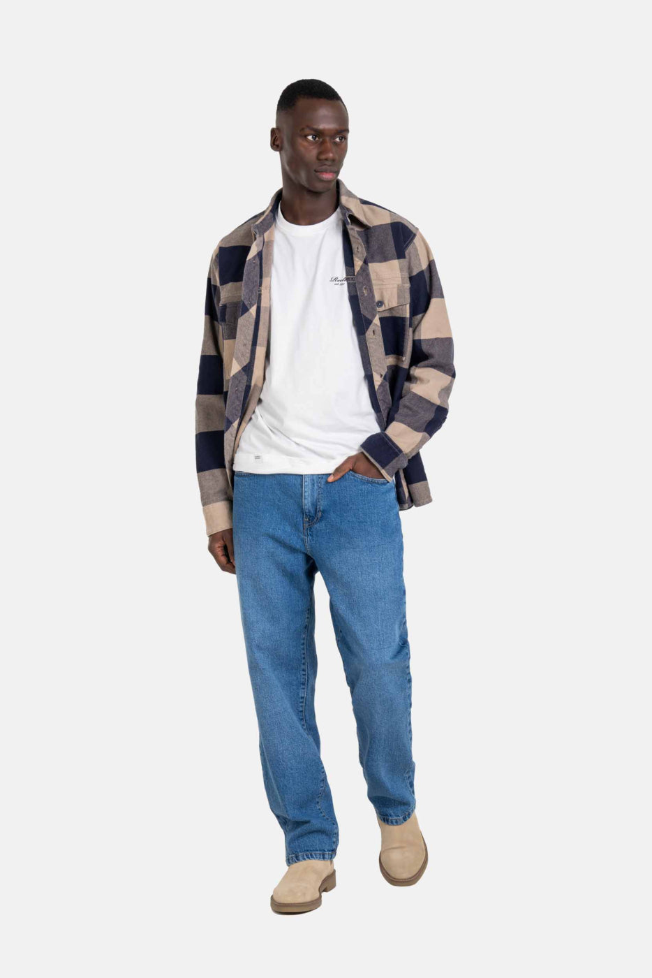 Reell Rave Jeans - Classic Mid Blue