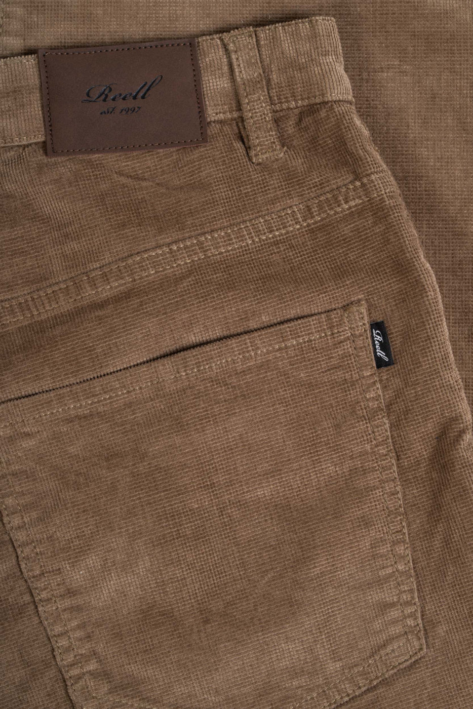 Reell Solid Cord Jeans - Lichen Square Cord