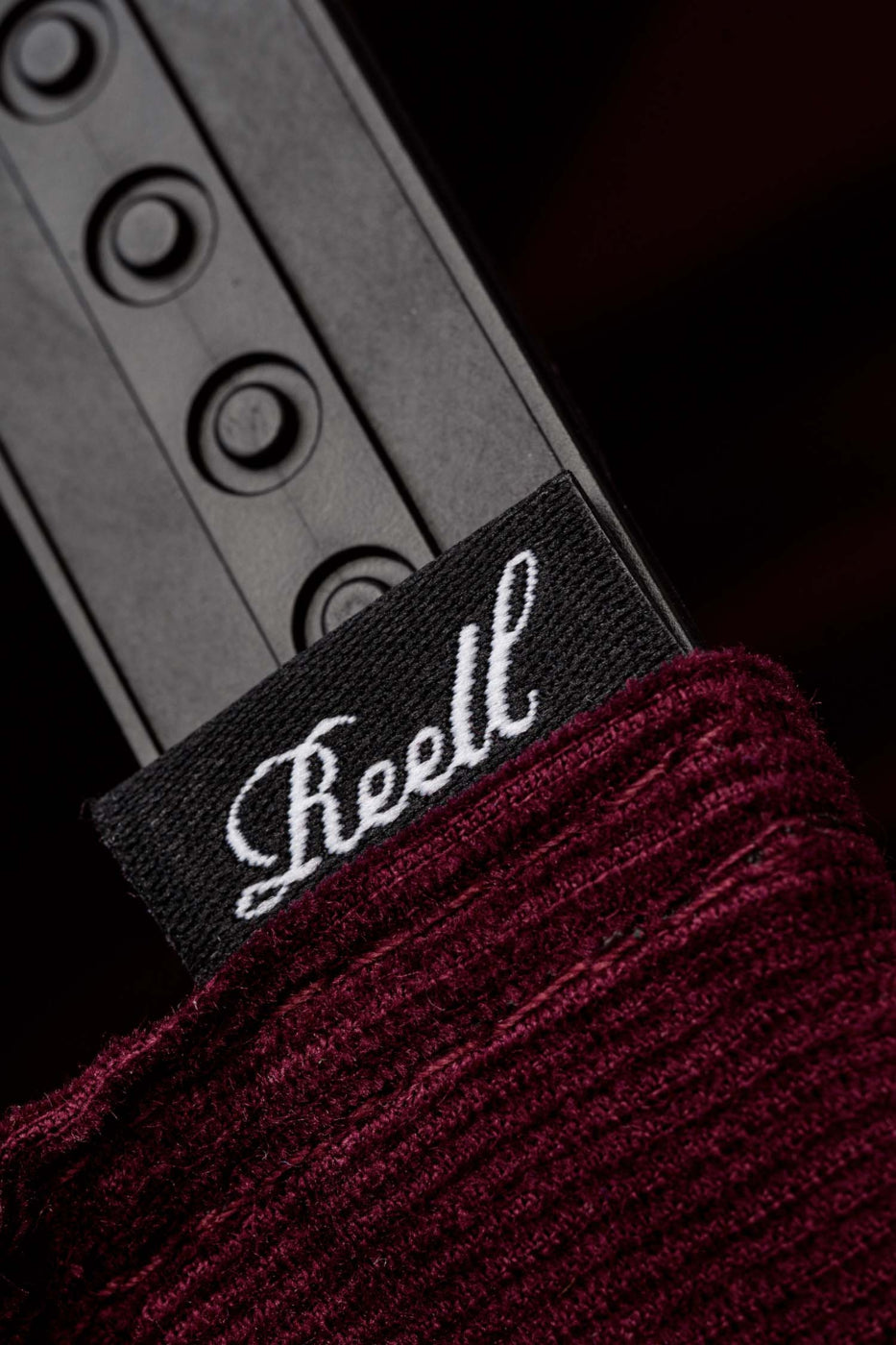 Reell Single Script Cap - Vintage Burgundy Cord