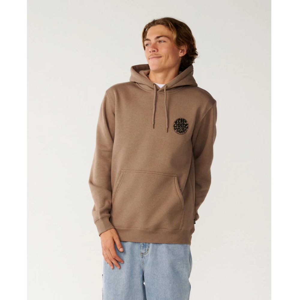 Ripcurl Wetsuit Icon Hoodie -  Walnut Braun