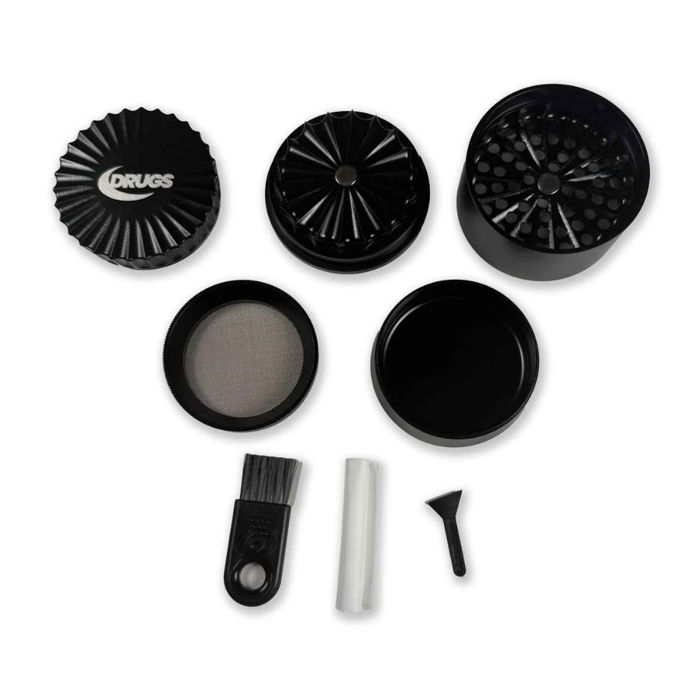 The Dudes Drugs Premium Grinder – black