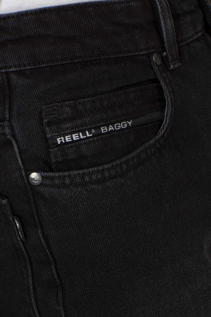 Reell Women Betty Baggy Jeans - BLACK WASH