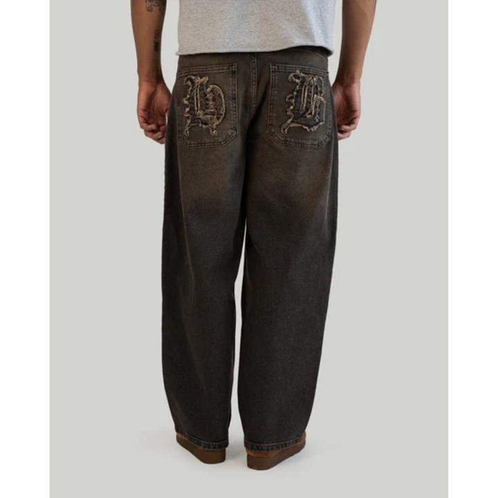 Homeboy MONSTER GOTHIC II Baggy Jeans - Dirty Black