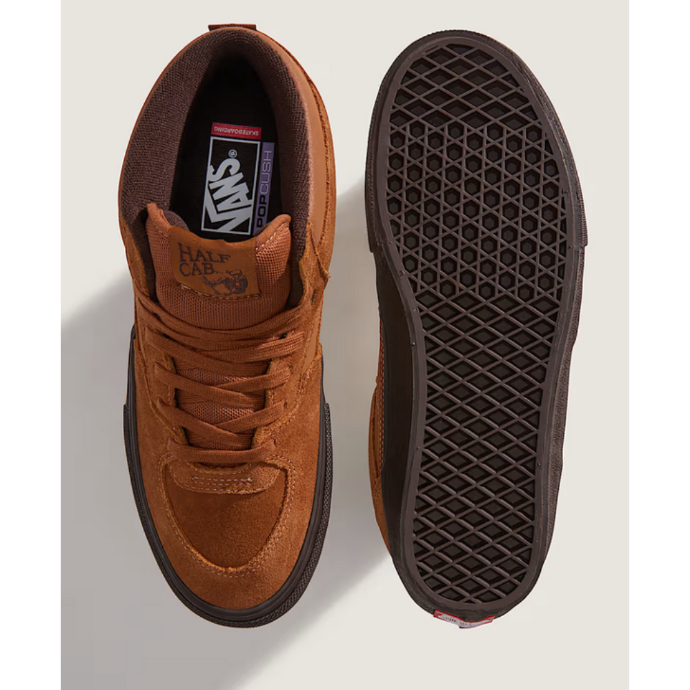 Vans Skate Half Cab Schuhe - Golden Brown Gum