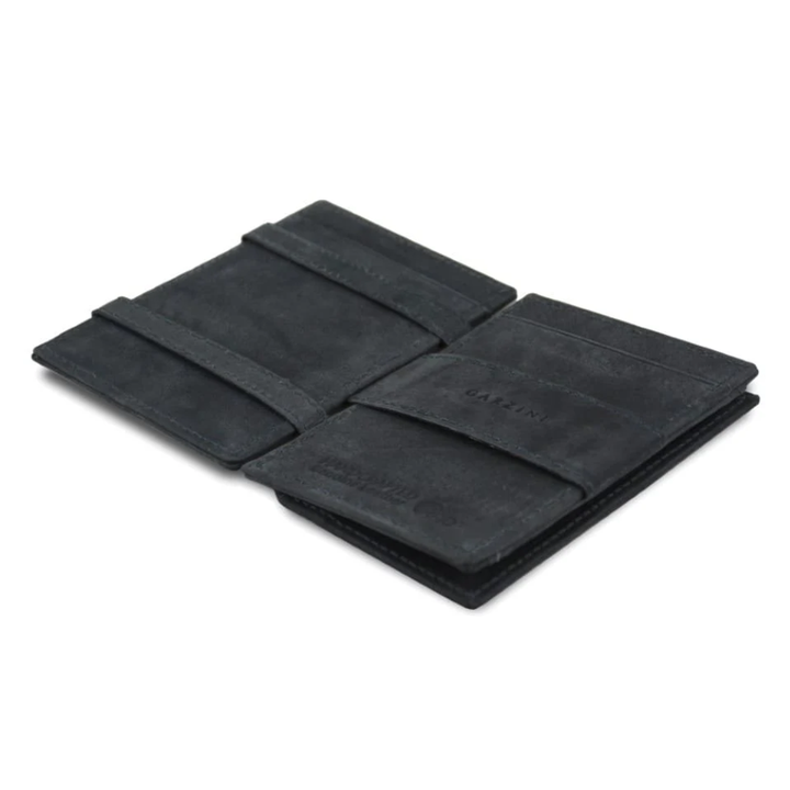 Garzini / Hunterson Essenzial Coin Magic Wallet 7 Cards - Carbon Black