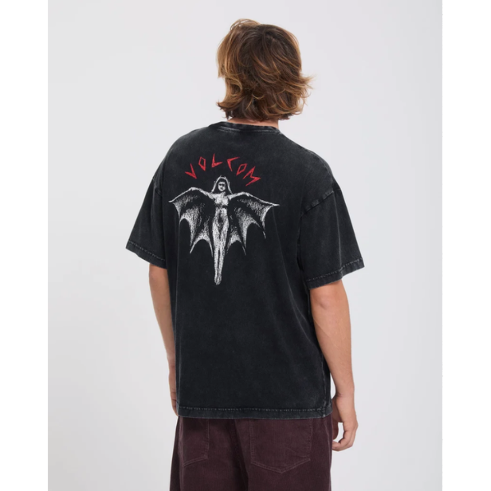 Volcom Wrong Angel T-Shirt - Light Acid Black