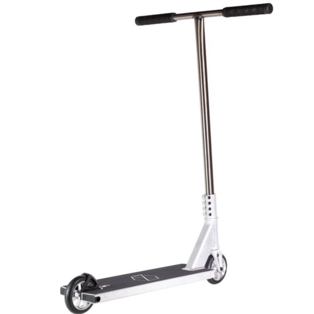 Native Stem L Stunt Scooter - Raw Silber