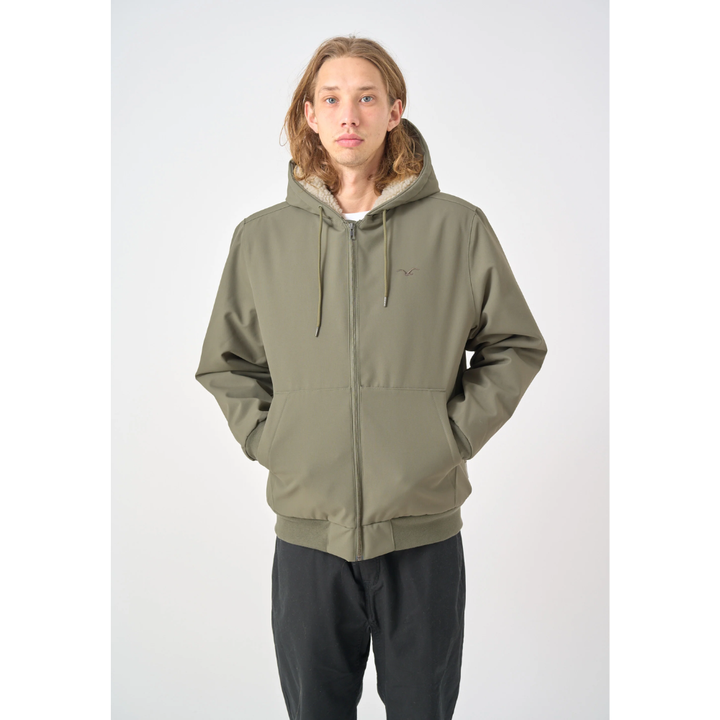 Cleptomanicx Workist Winter Jacket - Dusty olive