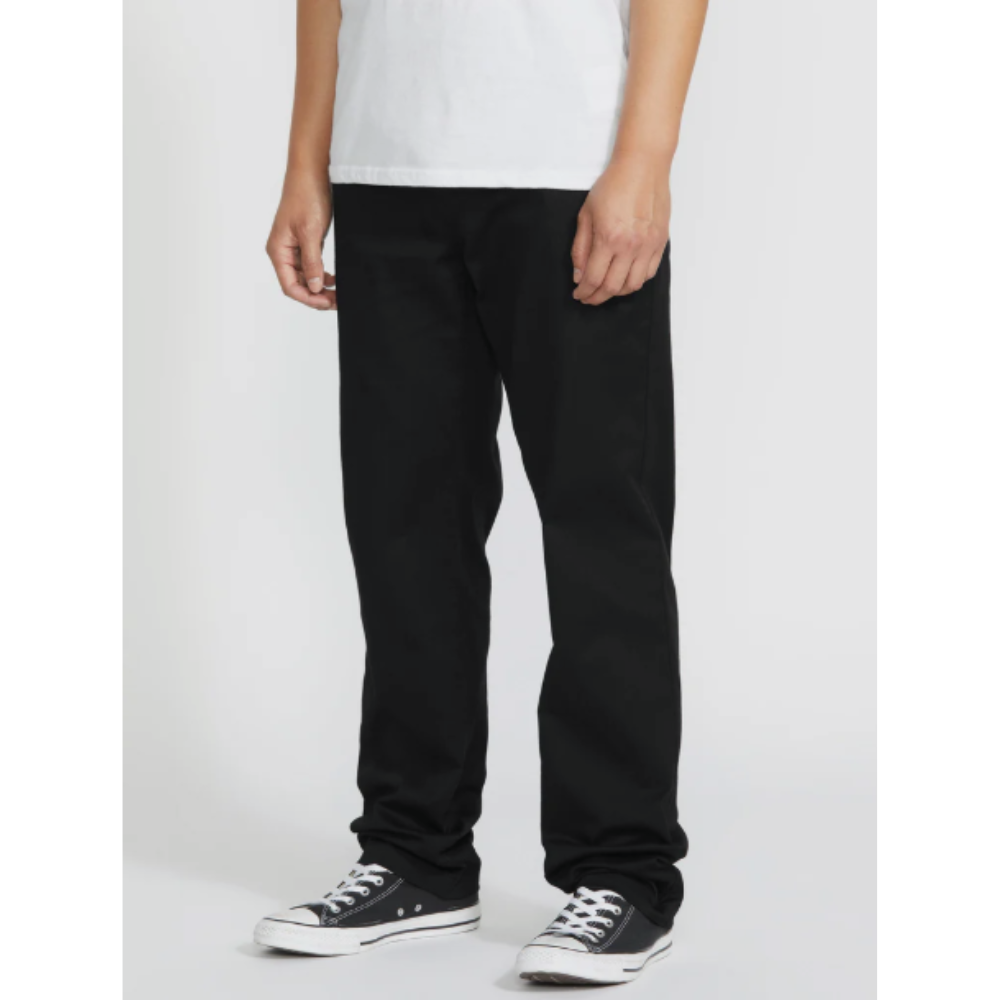 Pantalon chino extensible Volcom FRICKIN MODERN - Noir