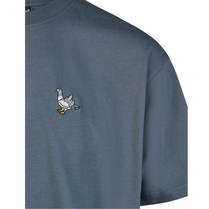Iriedaily Pigeon Finger T-Shirt - Dark Steel