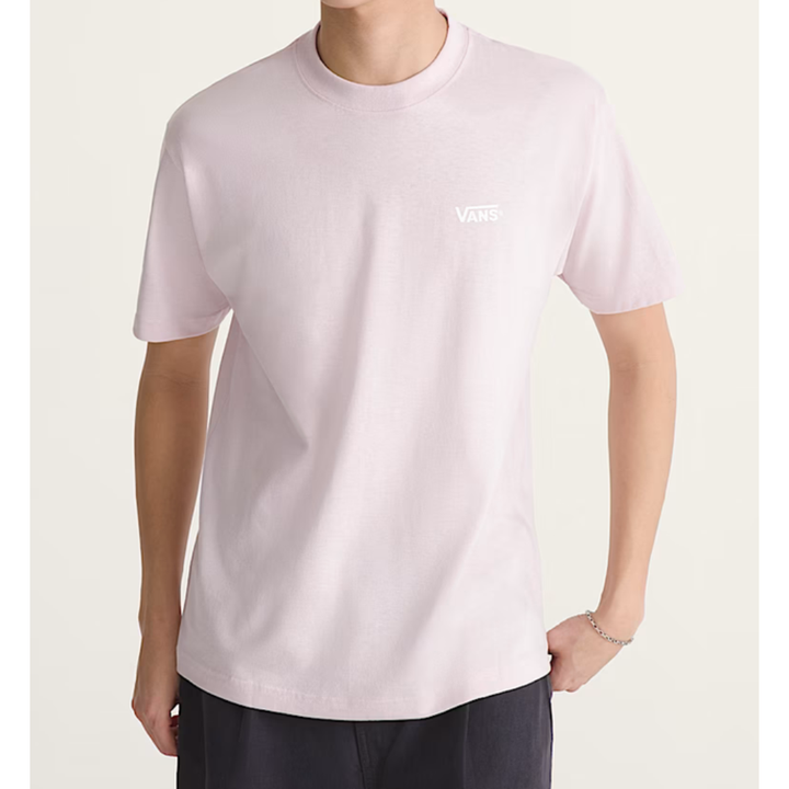 Vans Left Chest T-Shirt - Pearl White Rosa