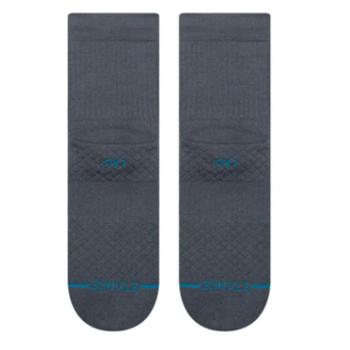 Stance SIGNATURE QUARTER SOCKEN - Turbluence Grau