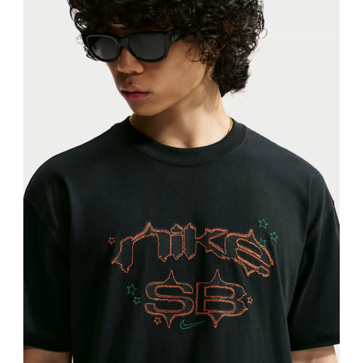 Nike SB T-shirt 4428 - Black/Orange 010