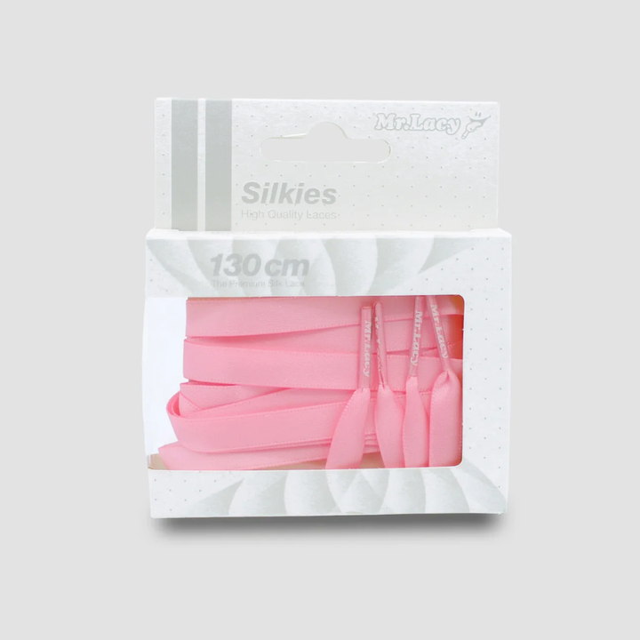 Mr. Lacy Silkies Shoelaces - Pink