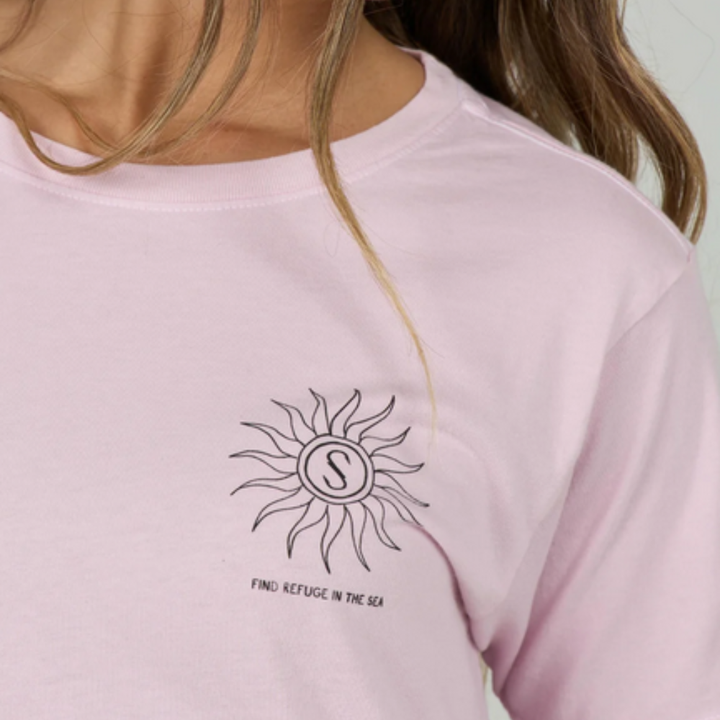 Salty Crew Zodiac Boyfriend Tee - rose