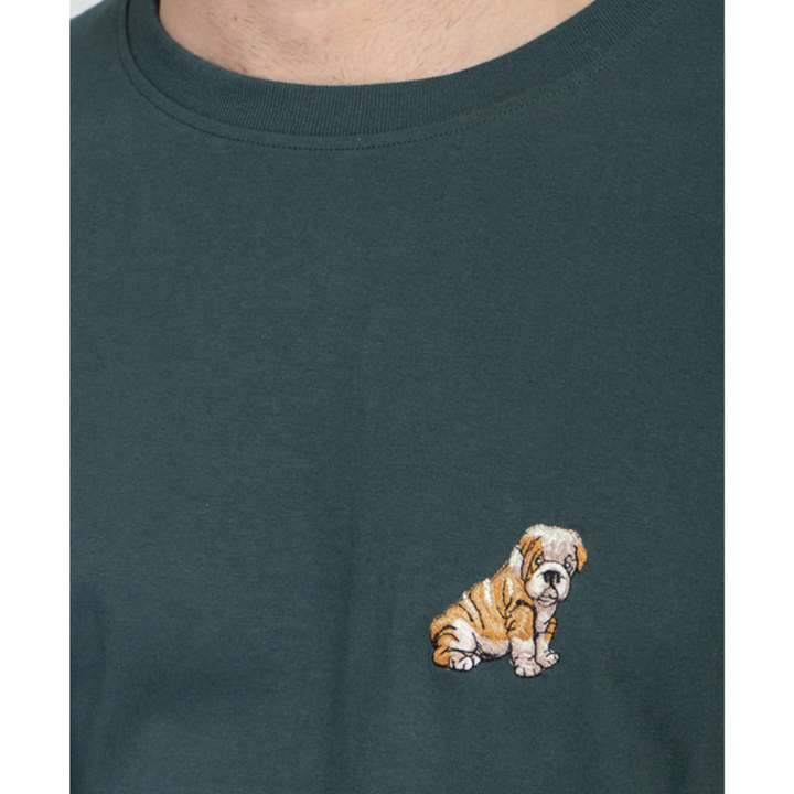 Kaotiko Bulldog T-Shirt - Grün