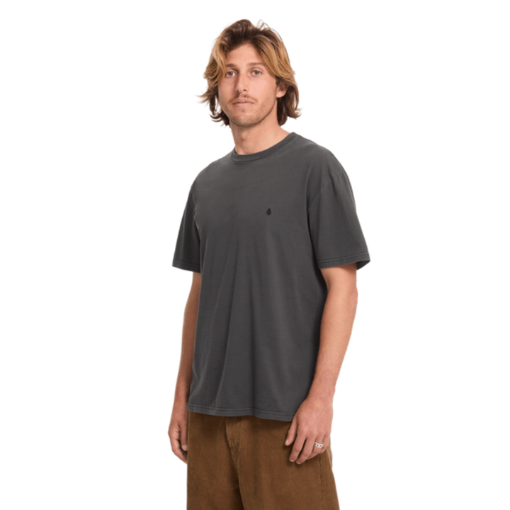 Volcom Solid Stone EMB Blanks T-Shirt - Black