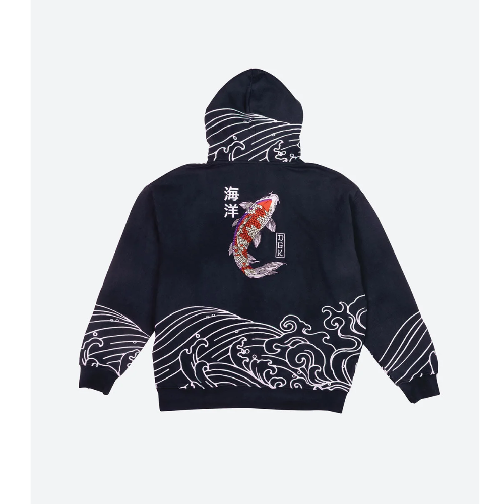 DGK Oceans Hoodie - Indigo Blau