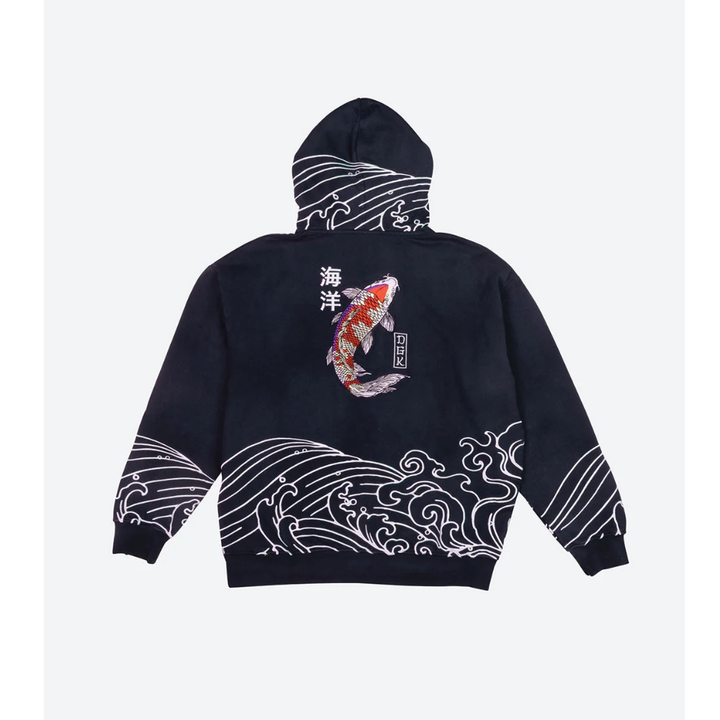 DGK Oceans Hoodie - Indigo Blau