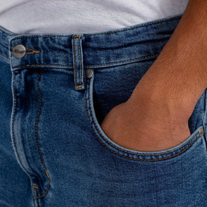 Reell Solid Jeans - Dark Blue Washed