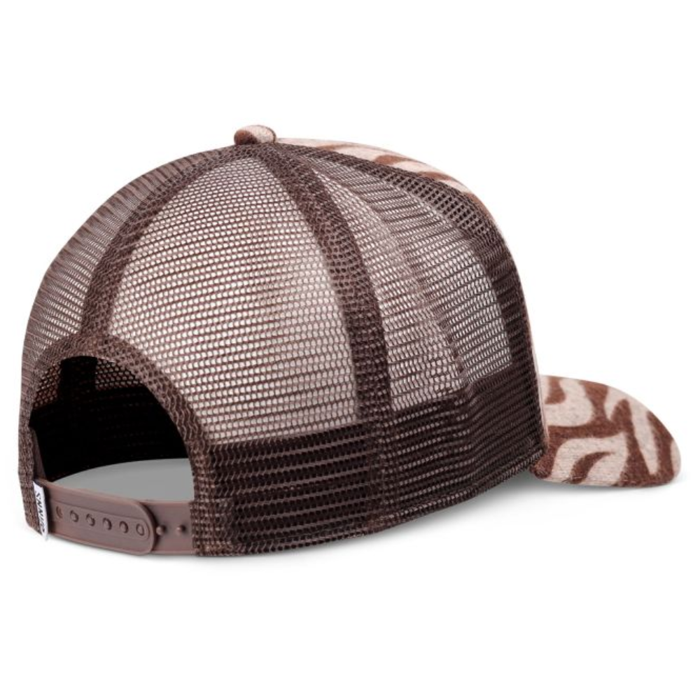 Djinns Rubbertiger Stripes Trucker Cap HFT - Brown