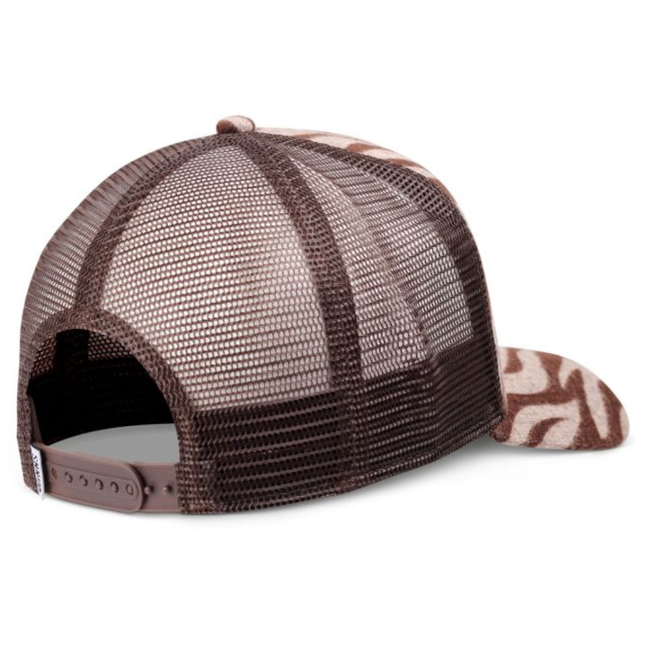 Djinns Rubbertiger Stripes Trucker Cap HFT - Brown