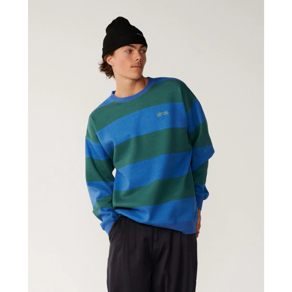 Ripcurl Sweatshirt mit Rundhals Disorder Stripe - Riverside
