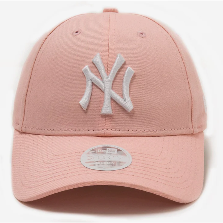 NewEra 89299 New York Yankees Essential Damen Pink 9FORTY Cap Rosa