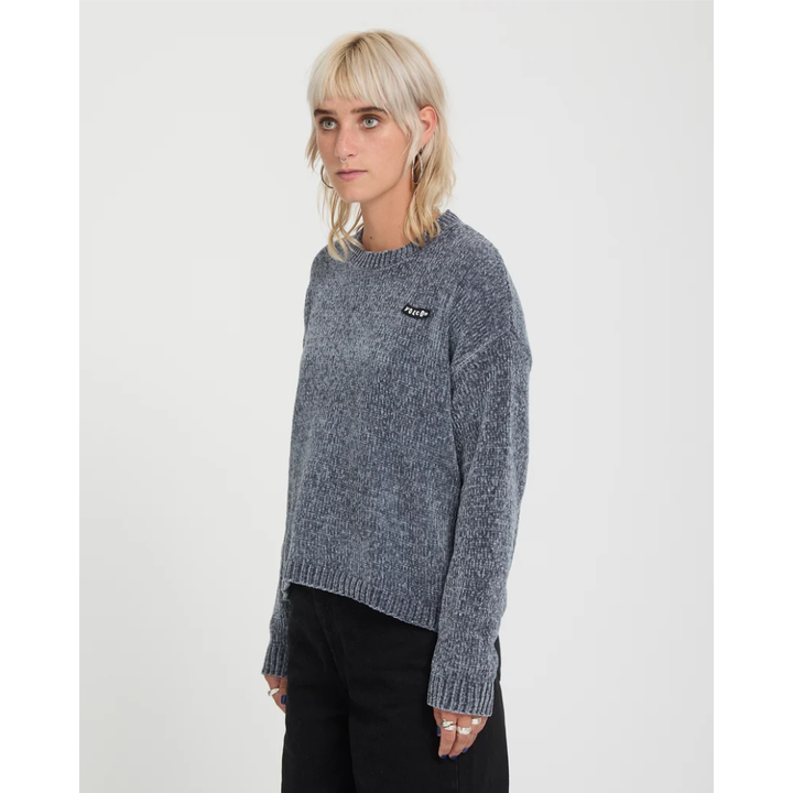 Volcom Bubble Tease Pullover - Storm Blue